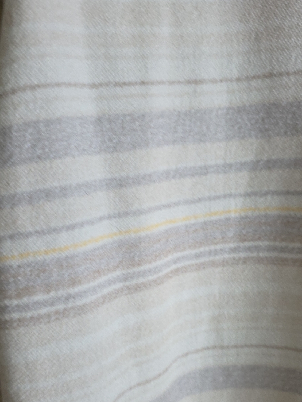 O'Neill Cream and Light Gray Striped Hooded Pullover - Picture 4 of 4